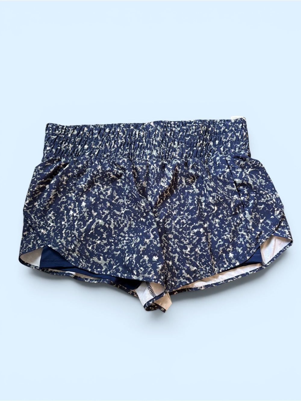 Avia Navy and White Speckled Athletic Shorts